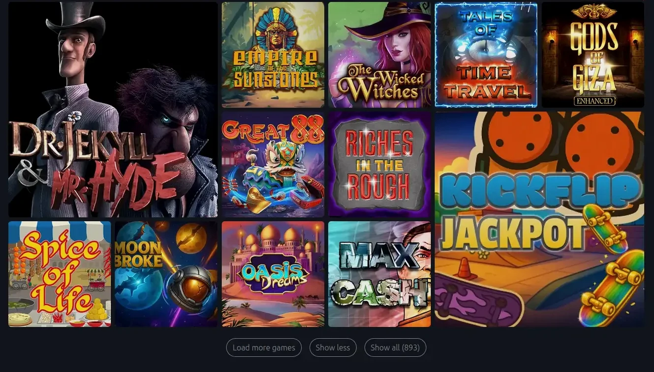Kakadu Casino Spiele und Auszahlungsmethoden
